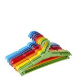 Комплект вешалок для детской одежды, 20 шт (разноцветные)