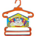 Комплект "Кошкин дом", вешалка детская №2, 7шт (разноцветные)