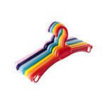 Комплект "Веселые нотки", вешалка детская №1, 7шт (разноцветные)