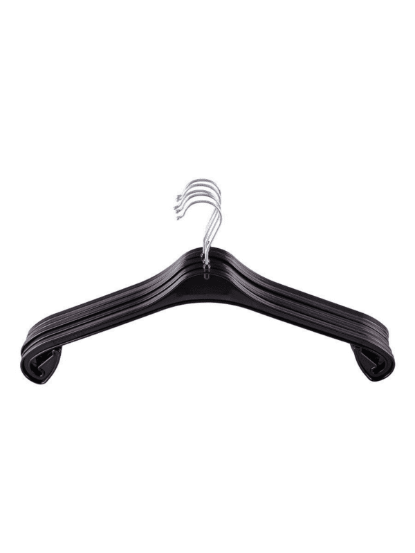 Комплект вешалок трикотажных №1Р, 5шт цвет (чёрный)